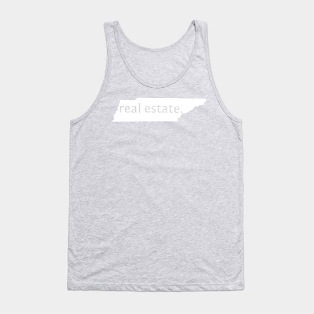 Tennessee State Real Estate Tank Top by Proven By Ruben